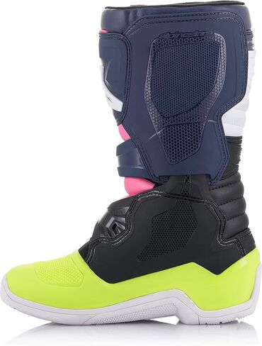 Alpinestars 2014018-1176-5 Tech 3S Youth Boots Black/Dark Blue/Pink Fluo SZ 05 in Kuwait