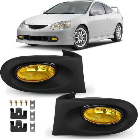 Nilight Fog Lights Assembly Compatible with Honda Civic Sedan Fog Light Assembly 2013-2021 Honda Civic 2015-2020 Honda Fit 2019-2020 Honda HR-V, 2 Years Warranty in Saudi Arabia