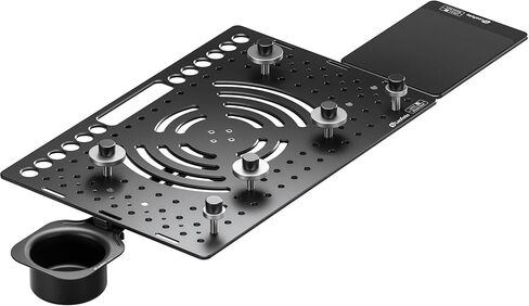 طقم صينية Leofoto LCH-3 Ultimate Leptop مع صينية Mouse LCH-3-1 وحامل LCH-3-2 كوب ، توافق الكمبيوتر المحمول العالمي ، تصاعد ARCA القياسي (LCH-3-KIT) in Saudi Arabia