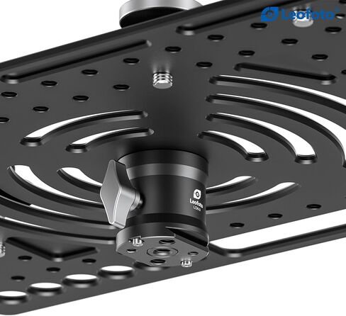 طقم صينية Leofoto LCH-3 Ultimate Leptop مع صينية Mouse LCH-3-1 وحامل LCH-3-2 كوب ، توافق الكمبيوتر المحمول العالمي ، تصاعد ARCA القياسي (LCH-3-KIT) in Saudi Arabia