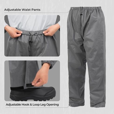 KastKing AquaLite Waterproof Rain Suit for Men and Women, Loose Fit, Lightweight, Durable Outdoor Gear for Fishing, Hiking in Saudi Arabia