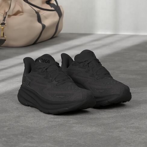 حذاء رياضي رجالي من Hoka Clifton 9، أسود/أسود، 13 in Saudi Arabia
