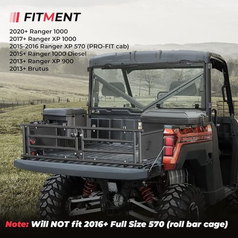 KEMIMOTO Roof Top Hard 3-Seat Compatible with Polaris Ranger XP 1000/1000/ XP 900 Accessories Combination Sport Roof Top Replace #2882911 (NOT Fit 2016+ Full Size 570 Roll Bar Cage) in Saudi Arabia
