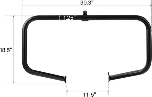 XMT-Moto Chrome Engine Guard Bar Highway Crash Bar المناسب لهارلي ديفيدسون تورنج رود كينج ستريت جليد إلكترا جليد كيفو و Trike Models 2009-2024 in Kuwait