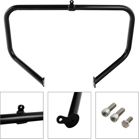 XMT-Moto Chrome Engine Guard Bar Highway Crash Bar المناسب لهارلي ديفيدسون تورنج رود كينج ستريت جليد إلكترا جليد كيفو و Trike Models 2009-2024 in Kuwait