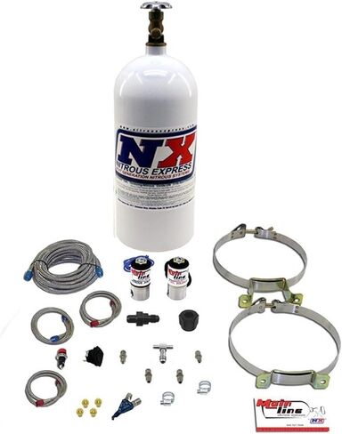 Nitrous Express - Mainline EFI Single Nozzle Nitrous Kit w/10lb Bottle (ML2000) in Saudi Arabia