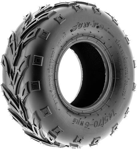 Pair of 2 SunF A004 ATV Go-Karts 145/70-6 AT off-road Tires, Trail & Track, 6 PR, Tubeless in Saudi Arabia