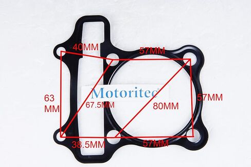 OEM 61mm Cylinder Kit for Polaris RZR 170 ATV UTV AEON COBRA 180 TW in Kuwait
