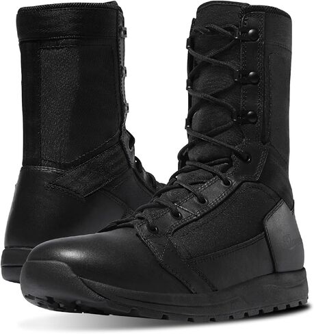 Danner Tachyon 8" Tactical Boots for Men - Ultralight Fast Drying Upper with Abrasion-Resistant Toe, Comfort Footbed, and Non Slip Traction Outsole, Black - 10.5 EE in Saudi Arabia