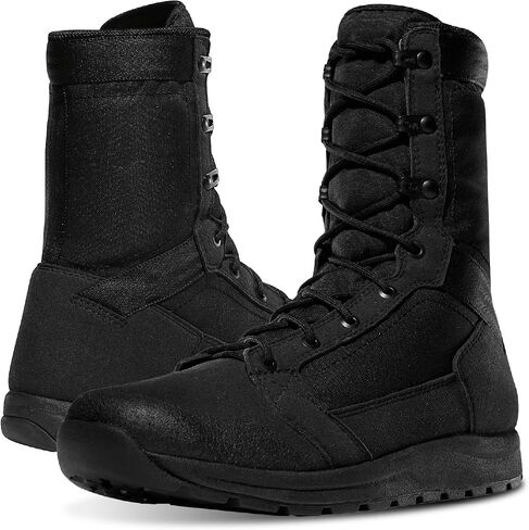 Danner Tachyon 8" Tactical Boots for Men - Ultralight Fast Drying Upper with Abrasion-Resistant Toe, Comfort Footbed, and Non Slip Traction Outsole, Black - 10.5 EE in Saudi Arabia