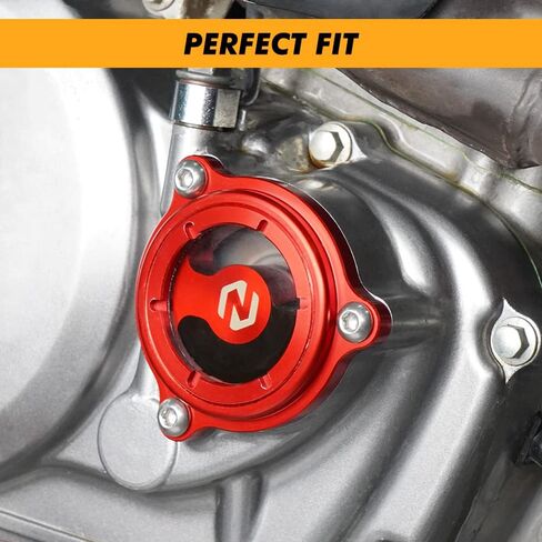 غطاء غطاء زيت دراجة نارية تغطية غطاء Filtrar متوافق مع Honda XR600R 1990-2000 XR650L 1993-2024 ، الألومنيوم in Kuwait