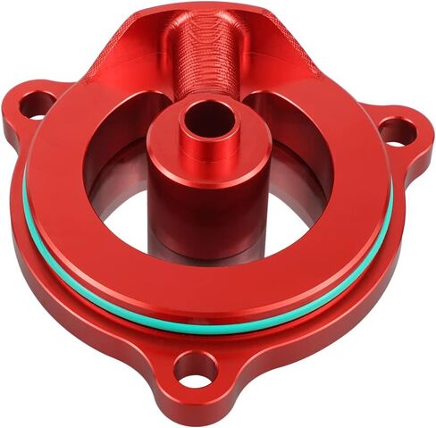غطاء غطاء زيت دراجة نارية تغطية غطاء Filtrar متوافق مع Honda XR600R 1990-2000 XR650L 1993-2024 ، الألومنيوم in Kuwait