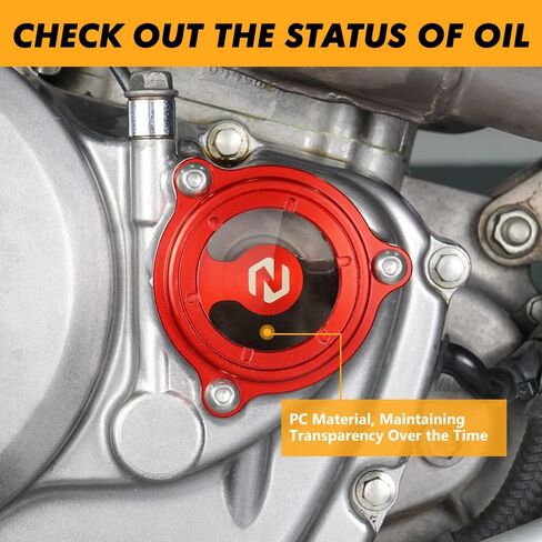 غطاء غطاء زيت دراجة نارية تغطية غطاء Filtrar متوافق مع Honda XR600R 1990-2000 XR650L 1993-2024 ، الألومنيوم in Kuwait