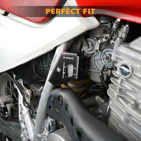 Red Rear Brake Reservoir Guard Compatible with Honda XR650L 1993-2025, 5052 Billet Aluminum Motorcycle Fluid Tank Guard in Saudi Arabia