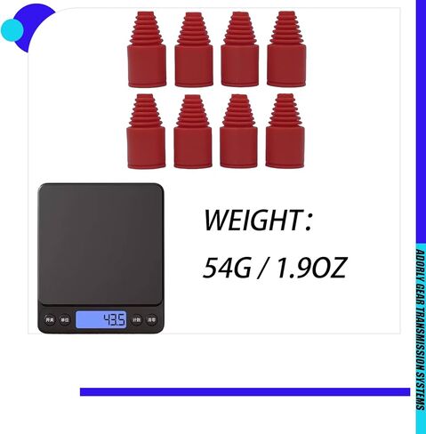 ADORLY 8pcs Axle Boot Set for 1/5 X-Maxx Hpi Baja Rovan King Motor 5B 5T 5Sc Redcat Rampage Mt v3 Rc Cars Red Black in Kuwait