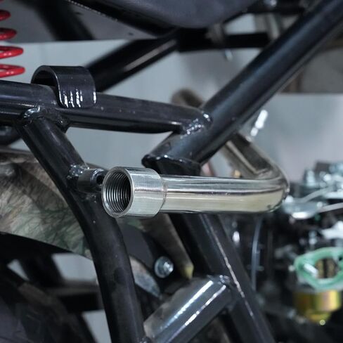 jmchstore يمين أنبوب طويل لكولمان B200R RT200 RB200 B200 B200RSV MINI BIKE ، للوحش MEGA MOTO MM212 212 MAX MINI BIKE in Saudi Arabia