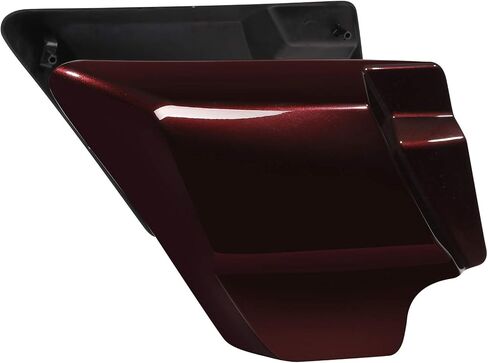 TCMT Vivid Black Left Right Side Cover Panel Fit For Harley Touring Road King Road Glide Electra Glide Street Glide 2009-2024 in Kuwait