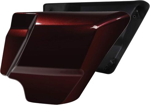 TCMT Vivid Black Left Right Side Cover Panel Fit For Harley Touring Road King Road Glide Electra Glide Street Glide 2009-2024 in Kuwait