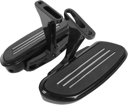 TCT-MOTORPARTS Streamline Passenger Footboard Floor Board Fit For 1993-2025 Harley Touring Models Road King FLHR Street Electra Glide Ultra Classic FLHTCU FLHTK Black in Saudi Arabia