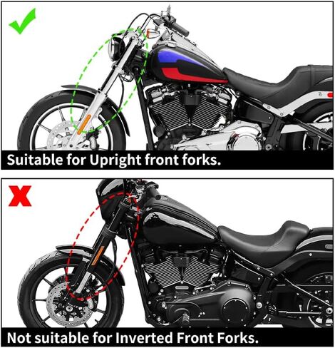 TCMT Quarter Fairing Bracket Mount Fit For Harley Softail Low Rider FXLR 2018-2020 Street Bob FXBB 2018-2023 Softail Standard FXST 2020-2023 in Kuwait