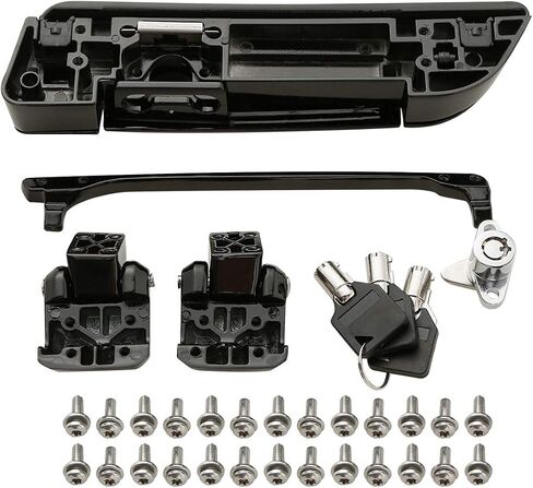 TCMT TOUR PACK TRUNK TRUNT BLACK HINGES KIT ATT FITS FOR HARLEY TOURING ROAD ROAD ROAD GLIDE GLIDE ULTRA LIMITED 2014-2023 ELECTRA GLIDE 2014-2022 CVO LIMITED FLHTKSE 2014-2020 in Kuwait