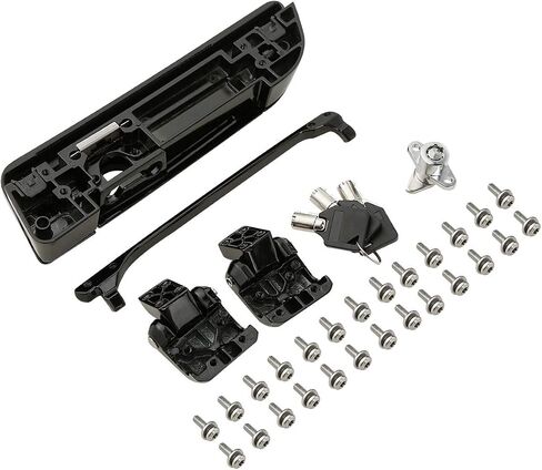 TCMT TOUR PACK TRUNK TRUNT BLACK HINGES KIT ATT FITS FOR HARLEY TOURING ROAD ROAD ROAD GLIDE GLIDE ULTRA LIMITED 2014-2023 ELECTRA GLIDE 2014-2022 CVO LIMITED FLHTKSE 2014-2020 in Kuwait