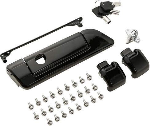TCMT TOUR PACK TRUNK TRUNT BLACK HINGES KIT ATT FITS FOR HARLEY TOURING ROAD ROAD ROAD GLIDE GLIDE ULTRA LIMITED 2014-2023 ELECTRA GLIDE 2014-2022 CVO LIMITED FLHTKSE 2014-2020 in Kuwait