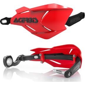 Acerbis Red-Black 2018 X-Factory Mx Hand Guards (Default, Red)