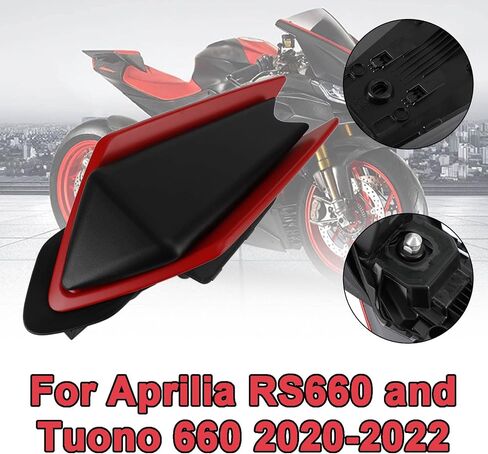 Rear Cowl Tail FAIRING Cover Fit For Aprilia RS660 RSV4 Tuono 660 2020-2024 Red Black in Saudi Arabia