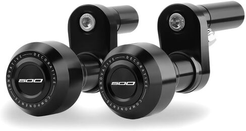Motorcycle Frame Sliders Crash Bar Protector Compatible with K.awasaki Ninja 500 ABS/SE/KRT 2024 2025 | No Cut Kits Engine Guard Falling Protection ninja500 ninja-500 Accessories (Black) in Saudi Arabia