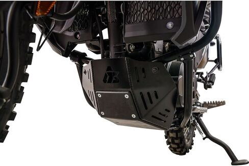 Tusk Quiet Glide Adventure Skid Plate Black متوافق مع Kawasaki KLR650 2022-2025 in Kuwait