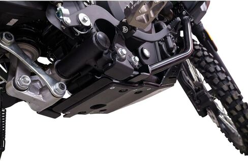 Tusk Quiet Glide Adventure Skid Plate Black متوافق مع Kawasaki KLR650 2022-2025 in Kuwait