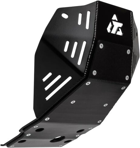 Tusk Quiet Glide Adventure Skid Plate Black متوافق مع Kawasaki KLR650 2022-2025 in Kuwait