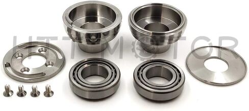 XKMT-Conversion Neck Cup Cups Kit 7/8" to 1" Evo Front End Compatible With Harley Ironhead Sportster [B07NSHF2CL] in Saudi Arabia