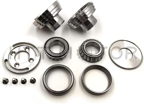XKMT-Conversion Neck Cup Cups Kit 7/8" to 1" Evo Front End Compatible With Harley Ironhead Sportster [B07NSHF2CL] in Saudi Arabia