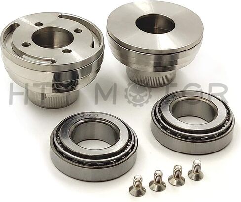 XKMT-Conversion Neck Cup Cups Kit 7/8" to 1" Evo Front End Compatible With Harley Ironhead Sportster [B07NSHF2CL] in Saudi Arabia