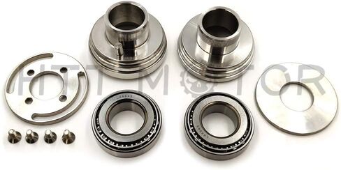 XKMT-Conversion Neck Cup Cups Kit 7/8" to 1" Evo Front End Compatible With Harley Ironhead Sportster [B07NSHF2CL] in Saudi Arabia