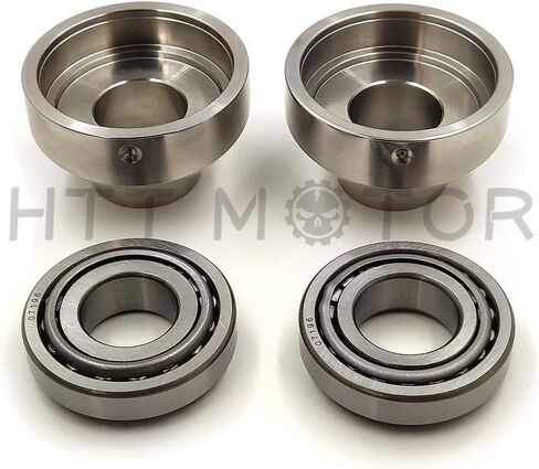 XKMT-Conversion Cup Cup Cups Kit 7/8 "to 1" Evo Front End متوافق مع Harley Ironhead Sportster [B07NSHF2CL] in Saudi Arabia