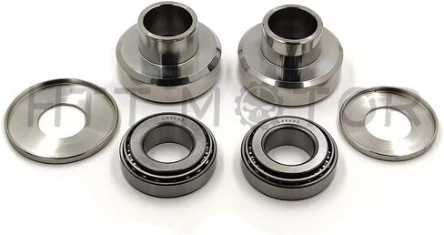 XKMT-Conversion Neck Cup Cups Kit 7/8" to 1" Evo Front End Compatible With Harley Ironhead Sportster [B07NSHF2CL] in Saudi Arabia
