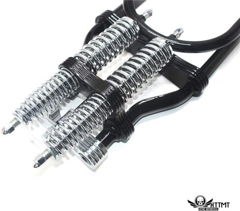 Httmt- Black 26 "- 4" Over Stock Springer Front End W/Handlebar Adapter متوافق مع العرف in Kuwait