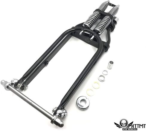 Httmt- Black 26 "- 4" Over Stock Springer Front End W/Handlebar Adapter متوافق مع العرف in Kuwait