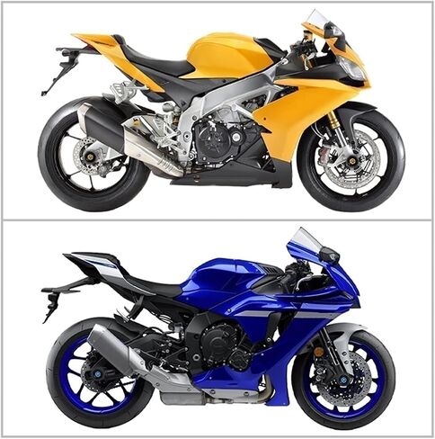 دراجة نارية متزحلقات المحور الخلفي للدراجة النارية لـ BMW S1000RR 2010-2021 S1000R 2014-2021 S1000XR 2014-2021 دراجة نارية الأمامية والخلفية شوكة تحطم شوكة العجلة حامي العجلة. in Saudi Arabia