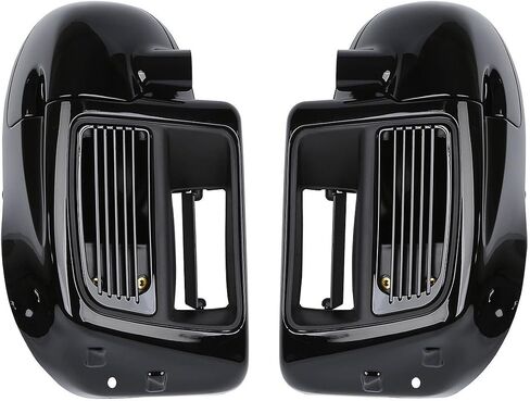 XFMT Motorcycle Fairing Lowers Vivid Black Air-Cooled Lower Vented Leg For 2014-2024 Harley Touring Road King Street Glide Road Glide Electra Glide in Saudi Arabia