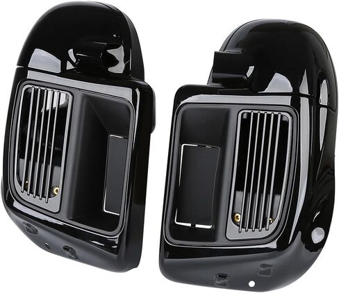 XFMT Motorcycle Fairing Lowers Vivid Black Air-Cooled Lower Vented Leg For 2014-2024 Harley Touring Road King Street Glide Road Glide Electra Glide in Saudi Arabia