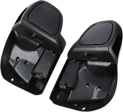 XFMT Motorcycle Fairing Lowers Vivid Black Air-Cooled Lower Vented Leg For 2014-2024 Harley Touring Road King Street Glide Road Glide Electra Glide in Saudi Arabia
