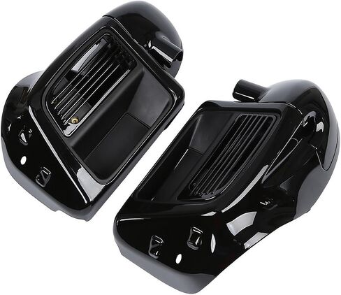 XFMT Motorcycle Fairing Lowers Vivid Black Air-Cooled Lower Vented Leg For 2014-2024 Harley Touring Road King Street Glide Road Glide Electra Glide in Saudi Arabia