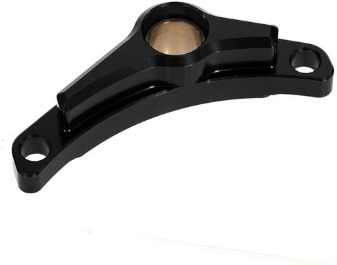 Motorcycle Support Shift Stabilizer Gear Shift Shaft Support Bracket Stabilizer Compatible with CRF110F 2013-2024 Aluminum Alloy Speed Support Lever Stabilizer Bracket (Black) in Kuwait