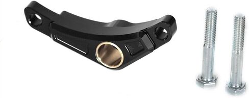 Motorcycle Support Shift Stabilizer Gear Shift Shaft Support Bracket Stabilizer Compatible with CRF110F 2013-2024 Aluminum Alloy Speed Support Lever Stabilizer Bracket (Black) in Kuwait
