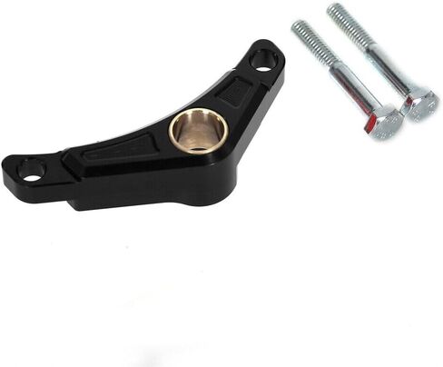 Motorcycle Support Shift Stabilizer Gear Shift Shaft Support Bracket Stabilizer Compatible with CRF110F 2013-2024 Aluminum Alloy Speed Support Lever Stabilizer Bracket (Black) in Kuwait