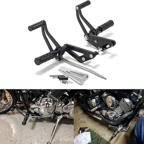 Forward Controls Foot Pegs for Yamaha V-Star 1100 XVS1100 Custom Classic Silverado 1999-2009 in Saudi Arabia